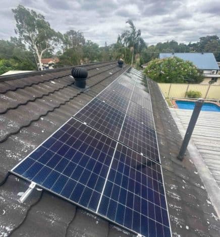 Complete solar power setup